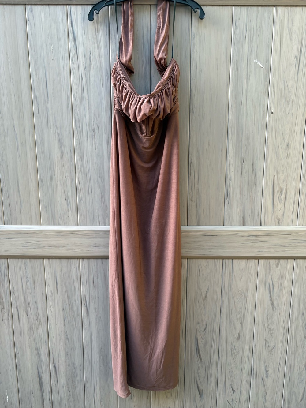 LPA Vittoria Maxi dress in chocolate New with Tags! - Picture 6 of 11